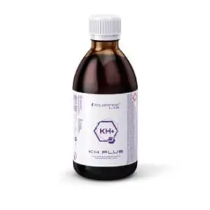 Aquaforest KH Plus product bottle on white background.
