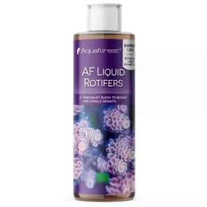 Bottle of Aquaforest AF Liquid Rotifers for coral growth.
