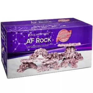 Purple Aquaforest AF Rock box with rock model displayed.