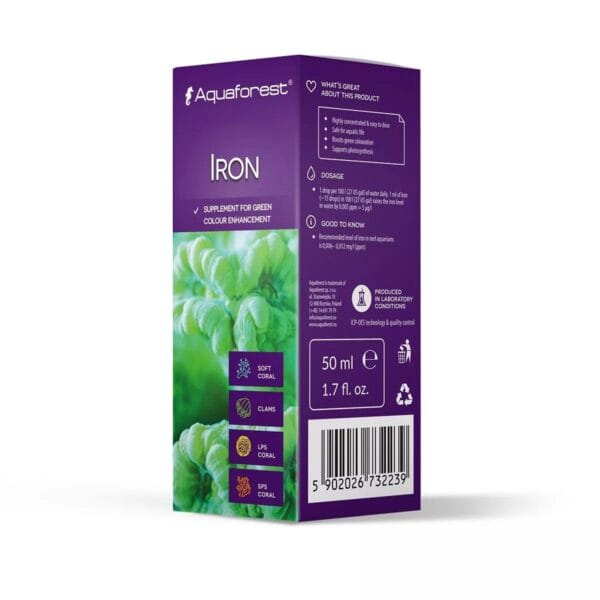 Aquaforest Iron 10ml - Buy Online - Jungle Aquatics