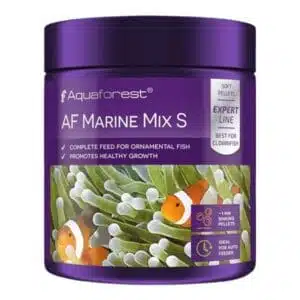 AF Marine Mix S fish food container with clownfish image