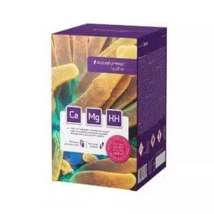 Box of Aquaforest TestPro for calcium, magnesium, alkalinity.
