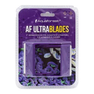 Aquaforest AF Ultra Blades product packaging in purple.